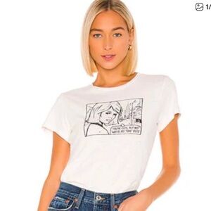 Re/Done Classic “Youre Cute” Tee Shirt.